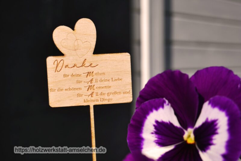 personalisierter Geschenkstecker – Bild 3