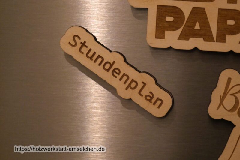 Kühlschrankmagnet, personalisierbar – Bild 4