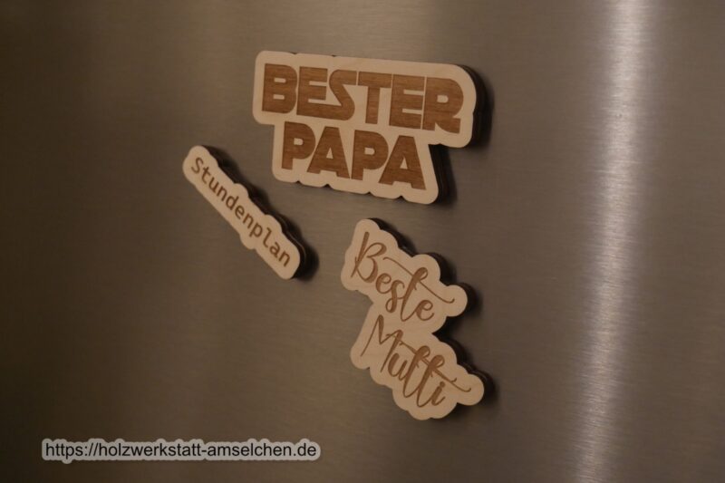 Kühlschrankmagnet, personalisierbar