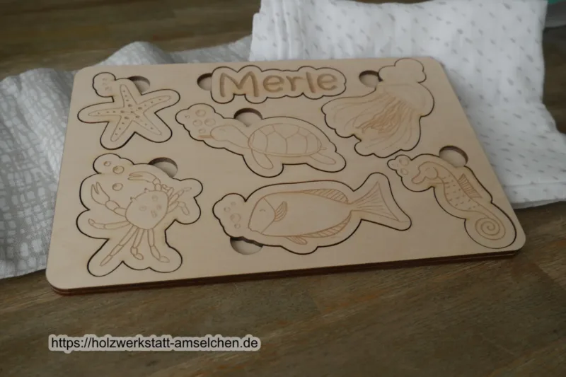 2D-Puzzle Meereswelt – Bild 4
