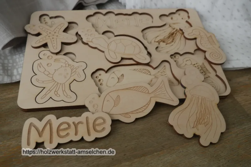 2D-Puzzle Meereswelt